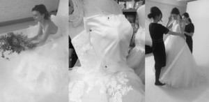 Lisa & Giuliani Wedding Dress デザイン