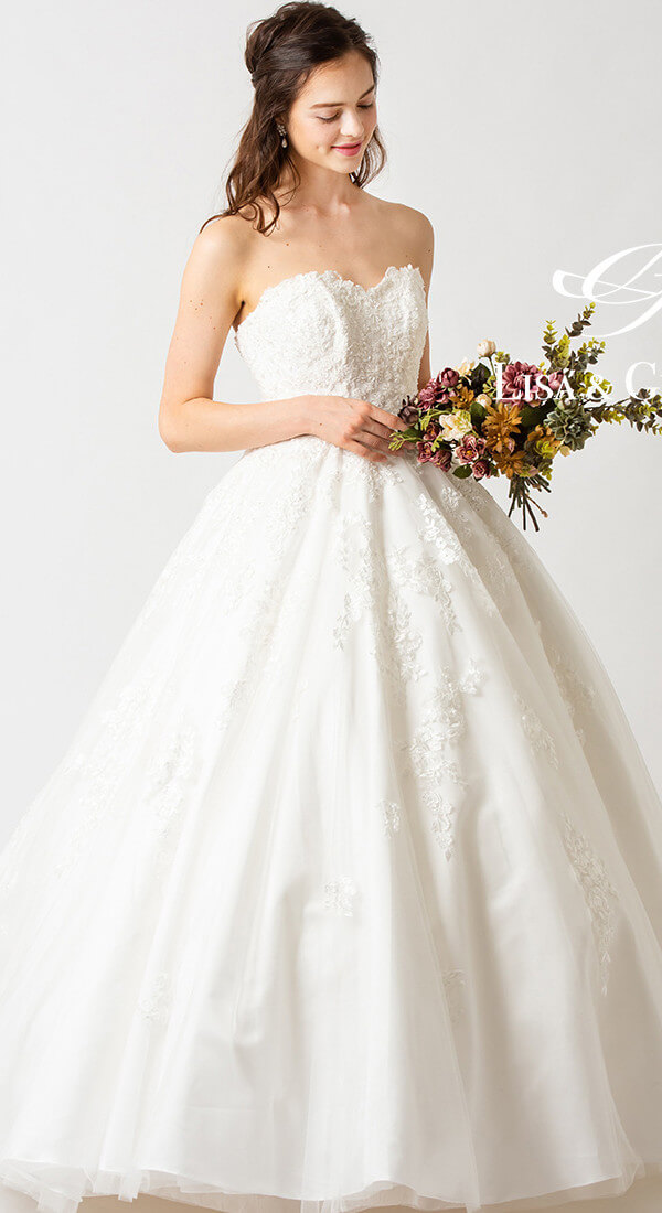 プリンセスライン Lisa Giuliani ウェディングドレス